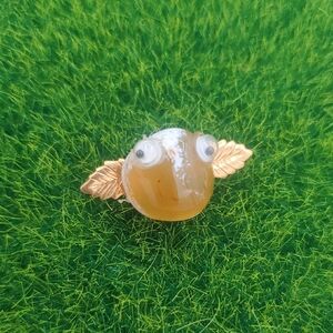 Googly Eyed Angel Cabochon Unique Overflow